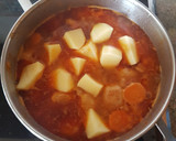 Foto del paso 5 de la receta: Guisado con albóndigas