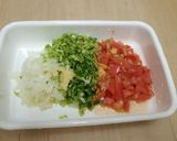 A picture of step 1 of Fresh salsa(pico de gallo).