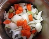 A picture of step 2 of My Too-Easy Nikujaga (Japanese Simmered Meat and Potatoes).