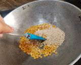 A picture of step 2 of Samber Powder / Masala.