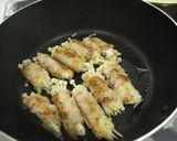 A picture of step 2 of Thinly Sliced Pork and Enoki Mushroom in Gochujang Sauce.