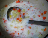 A picture of step 4 of Cream Stew With Bite-sized Vegetables.