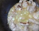 A picture of step 5 of My Mango Pork Surprise 😉.