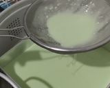 Foto langkah ke 3 dari resep (222) Mochi Gulung Pandan.