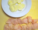 A picture of step 1 of Stewed Potatoes and Chicken Breast.