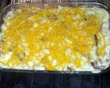 A picture of step 13 of SugaMamas Baked Bacon, Mushroom, Mac & Cheese.