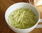 A picture of step 2 of Apple & Chicory Cheese Salad.