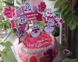 Foto langkah ke 11 dari resep Kue Ulang Tahun Blackforest 4 Telur.