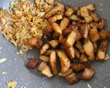 รูปขั้นตอนการทำที่ 2 ของ หมูสามชั้นคั่วพริกเกลือคีโต