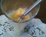 A picture of step 2 of Banana and Black Vinegar Soy Milk Smoothie.
