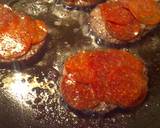 Something unique but still yummy, or pepperoni burger with cauliflower bun recipe step 3 photo
