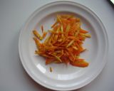 A picture of step 1 of Chicken with Orange Sauce.