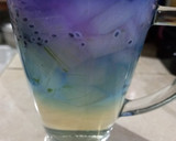 Foto langkah ke 8 dari resep Teh Bunga Telang dan Lidah Buaya Segar.