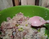 Foto langkah ke 4 dari resep Pepes kelapa ati ampela.