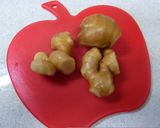 A picture of step 1 of Honey Ginger Syrup (Ginger Tea).