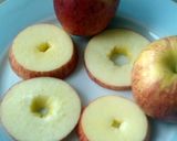 A picture of step 1 of Vickys Apple 'Cookies', Gluten, Dairy, Egg & Soy-Free.