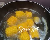 A picture of step 2 of Monsoon Special Sweet Corn.