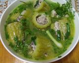 Hình bước làm 3 của món Canh khổ qua nhồi thịt