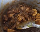 A picture of step 2 of Mutton tehri.