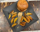 A picture of step 11 of BBQ Pork n’ Cheddar Burger.