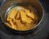Foto langkah ke 1 dari resep 61. Yellow Shinny Brownies.