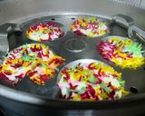 કલરફુલ પનીર ફલાવસૅ (Colourful paneer flowers recipein gujarati) રેસીપી સ્ટેપ5ફોટો