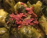 A picture of step 4 of Sheryl's Brussel Sprouts.