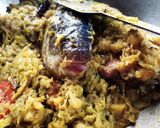 মাছের মুড়ো দিয়ে বাঁধাকপির ঘন্ট(macher muro diye badhakopi ghonto recipe in Bengali) রেসিপির ধাপ 6 ছবি