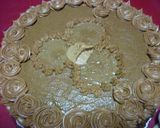 Foto del paso 4 de la receta: Torta rellena de crema con dulce de leche y frutas