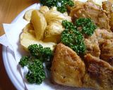 A picture of step 7 of Fish and Chips.