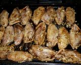 A picture of step 7 of Ginger Garlic Baked Wings.