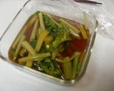 A picture of step 4 of Our Family's Exquisite Celery Pickles with Soy Sauce.