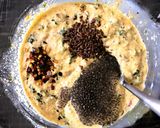 A picture of step 2 of Rava Moringa Paniyaram.