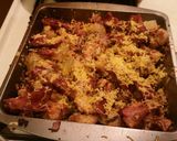 A picture of step 6 of cincy style chicken and potato extravaganza .