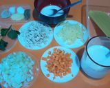 Foto langkah ke 1 dari resep 💕 SPAGHETTI SIRAM CREAM SOUP.