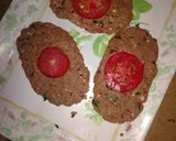 A picture of step 3 of Beef chapli kabab.