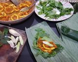Foto langkah ke 4 dari resep Pepes Bakar Cumi.