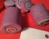 Foto langkah ke 5 dari resep Lapis Gulung Ubi Ungu.