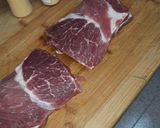 Foto del paso 2 de la receta: Magro cerdo jamón y espárragos y bacon, setas y queso