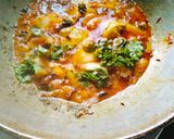 A picture of step 3 of Raw Mango curry.