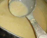 A picture of step 3 of Hyderabadi Kheer (mango).
