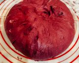 Gambar langkah 1 resipi Donut Red Velvet (Frozen).