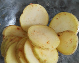 Foto del paso 4 de la receta: Flor de patata con huevo, bacon y queso