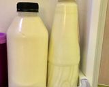 Foto langkah ke 5 dari resep Kefir (Tanpa Bibit).