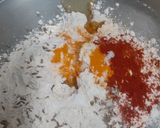 A picture of step 1 of Matar Dal with Indian Style Tortillas & Spicy Dumplings.