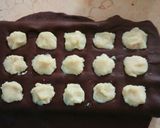 A picture of step 14 of Chocolate Ravioli with Khoya Filling.