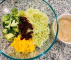 Hình ảnh bước 3 Salad ?Sốt Cốt Dừa Bơ Đậu Phộng