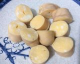 Hình bước làm 4 của món Canh Cải Thìa Dồi Trứng