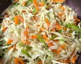 A picture of step 6 of Chicken Salami Spring Rolls.