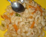 A picture of step 7 of Vegetable Macroni.